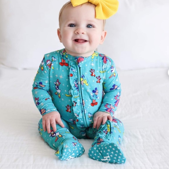 Posh Peanut | Disney Bamboo Footie size 3-6 months - Picture 2 of 10